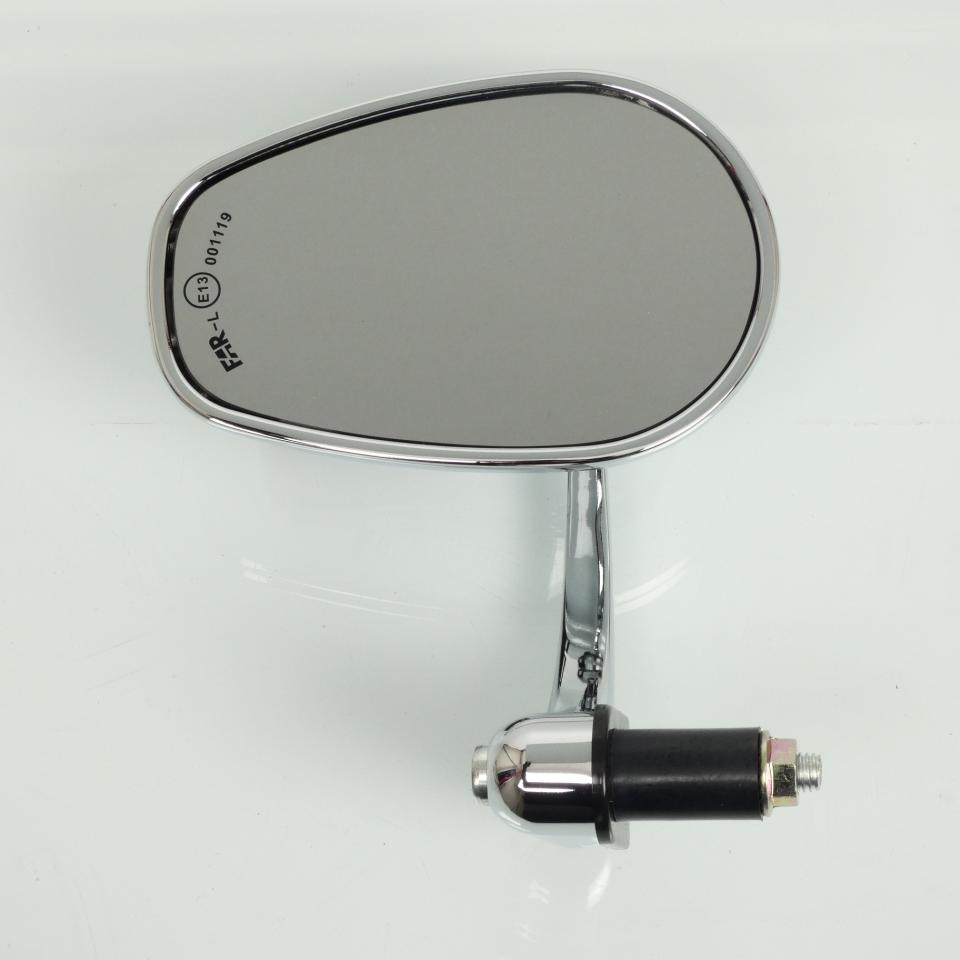 Rétroviseur réversible chromé montage bout de guidon Far 6087 pour moto Neuf
