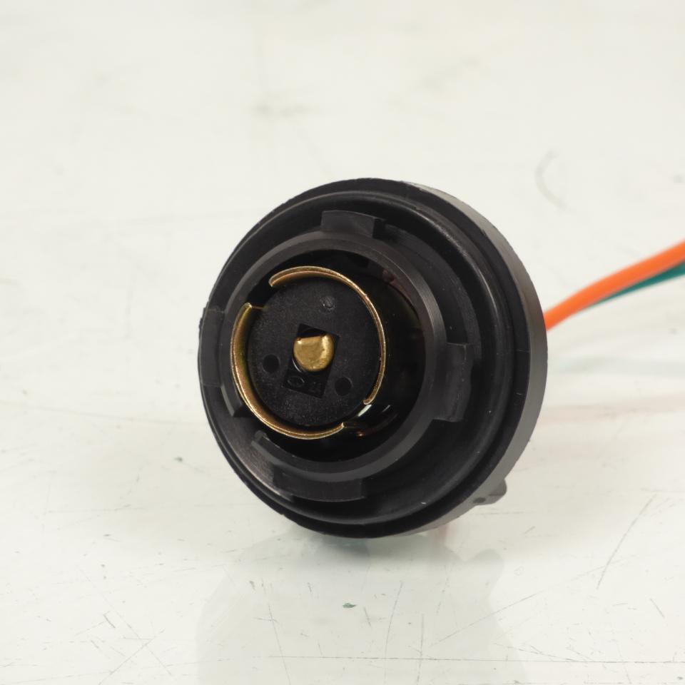 Douille fiche support porte ampoule 12V BA15s Flosser neuf pour moto scooter