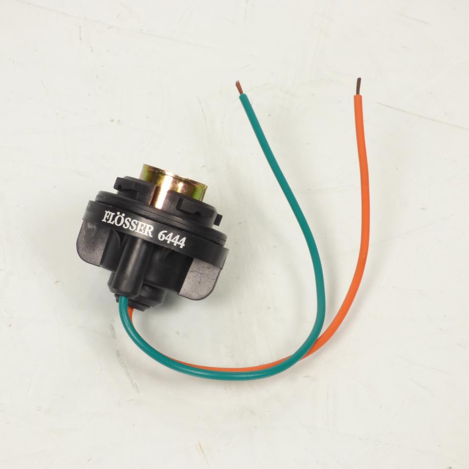Douille fiche support porte ampoule 12V BA15s Flosser neuf pour moto scooter