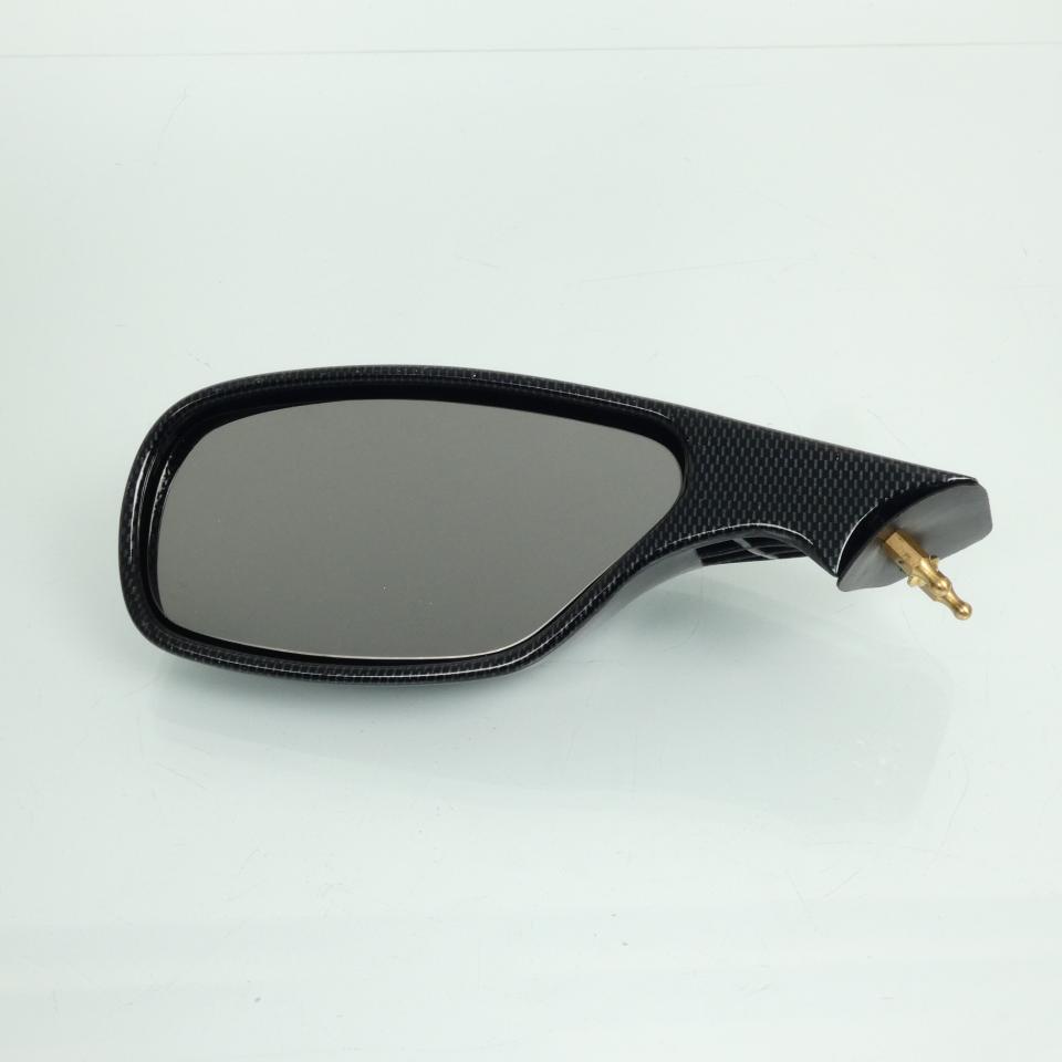 Rétroviseur gauche de carénage tête de fourche Far pour moto look carbone Neuf