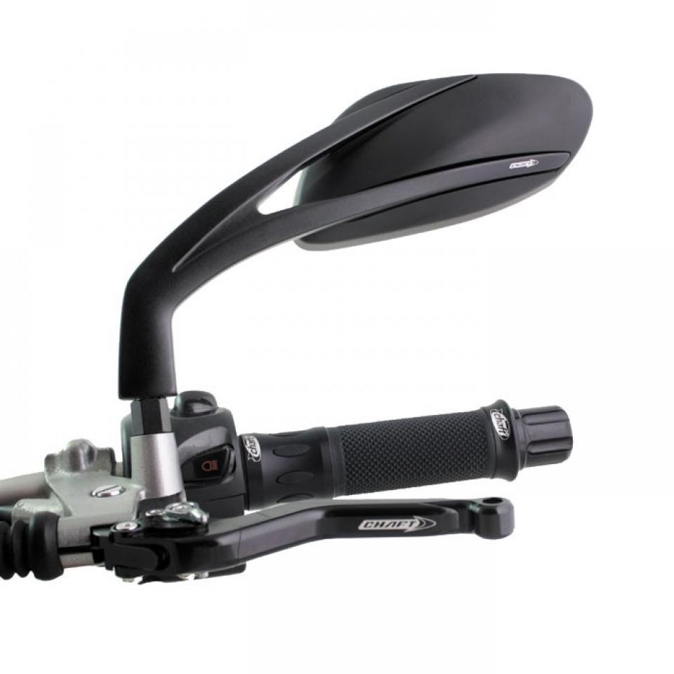 Rétroviseur gauche MERCURY Noir Chaft pour moto IN417 Neuf