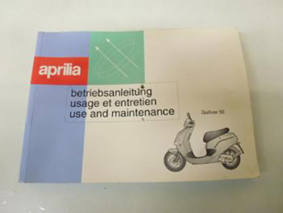 Manuel du propriétaire utilisateur origine pour scooter Aprilia 50 Gulliver AP8201851 Occasion