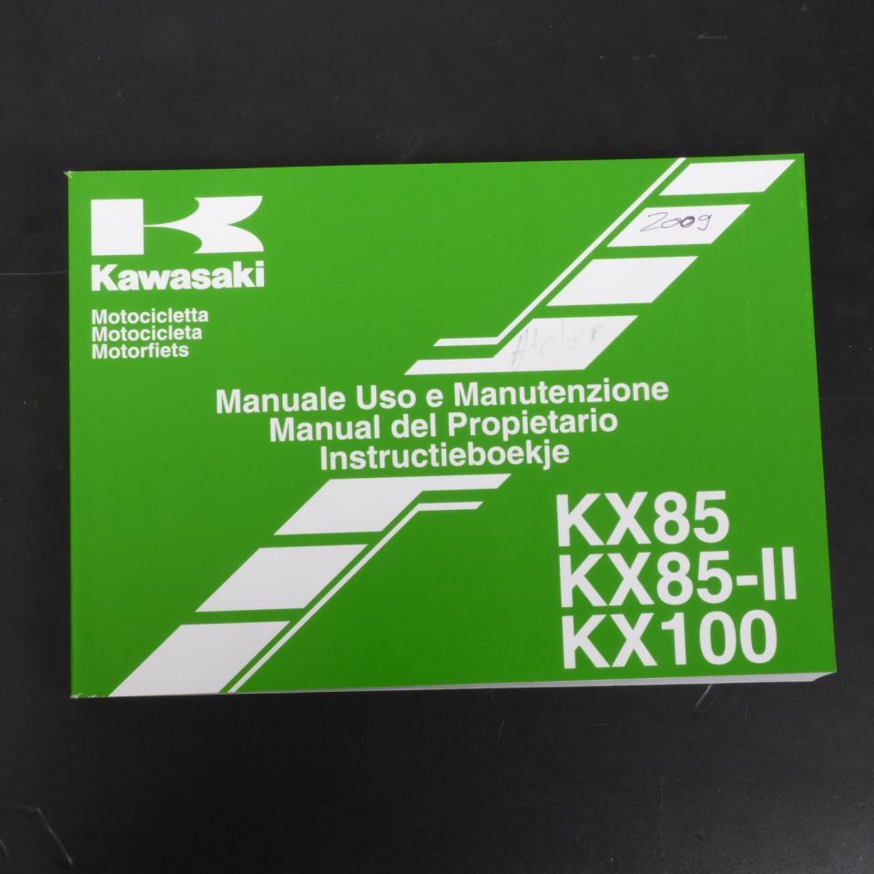 Manuel du propriétaire utilisateur origine pour Moto Kawasaki 85 KX 99976-1461 Occasion