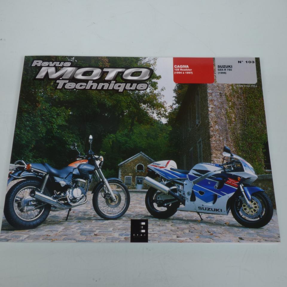 Revue technique d atelier E.T.A.I pour moto Suzuki 750 Gsx-R 1996 N°103 Neuf