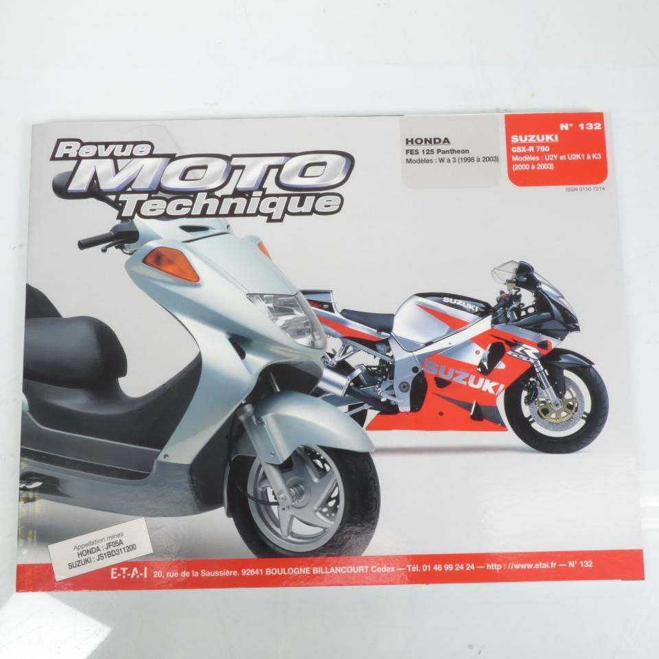  Revue  technique  atelier E T A I moto Suzuki 750  Gsx R  2000 