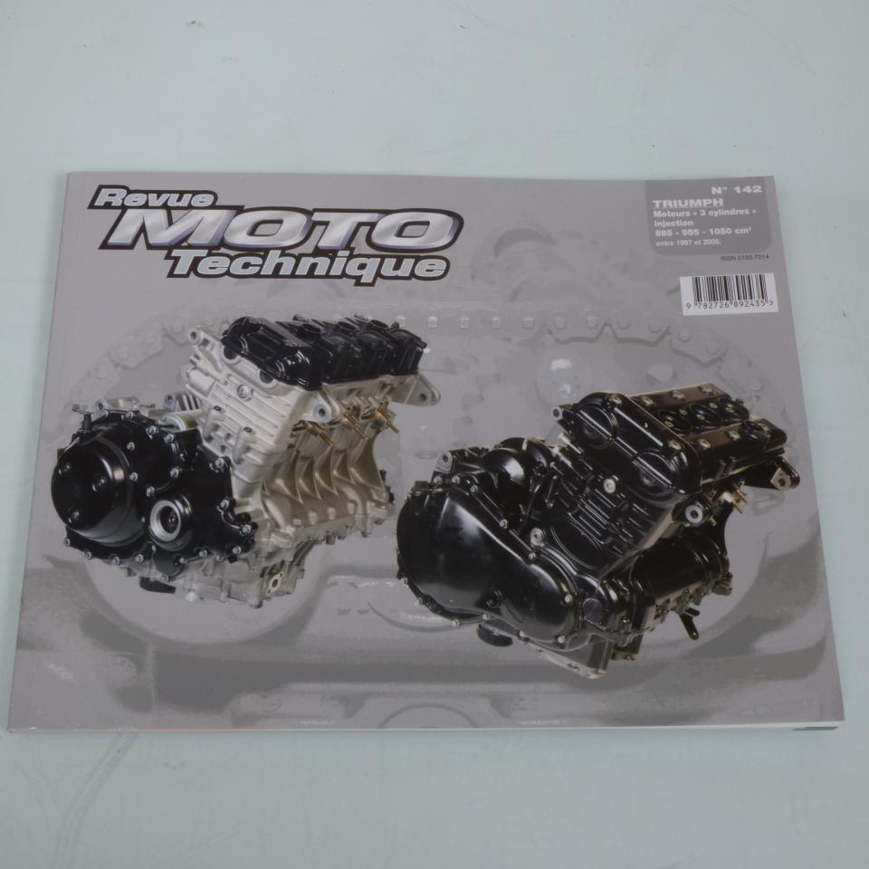 Revue technique spéciale moteur pour moto Triumph 955cc 3 Cylindres 1997-2006 Inj.