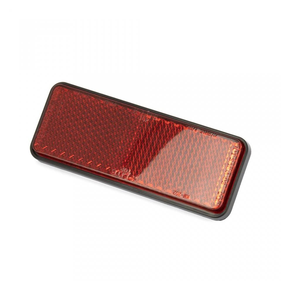 Catadioptre rouge à visser 89x34mm Sifam pour moto scooter auto vélo unité Neuf