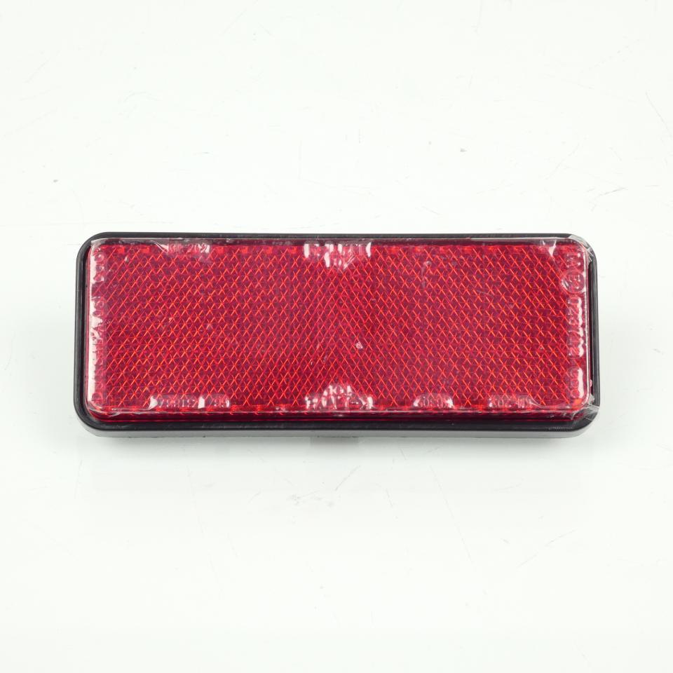 Catadioptre rouge à visser 89x34mm Sifam pour moto scooter auto vélo unité Neuf