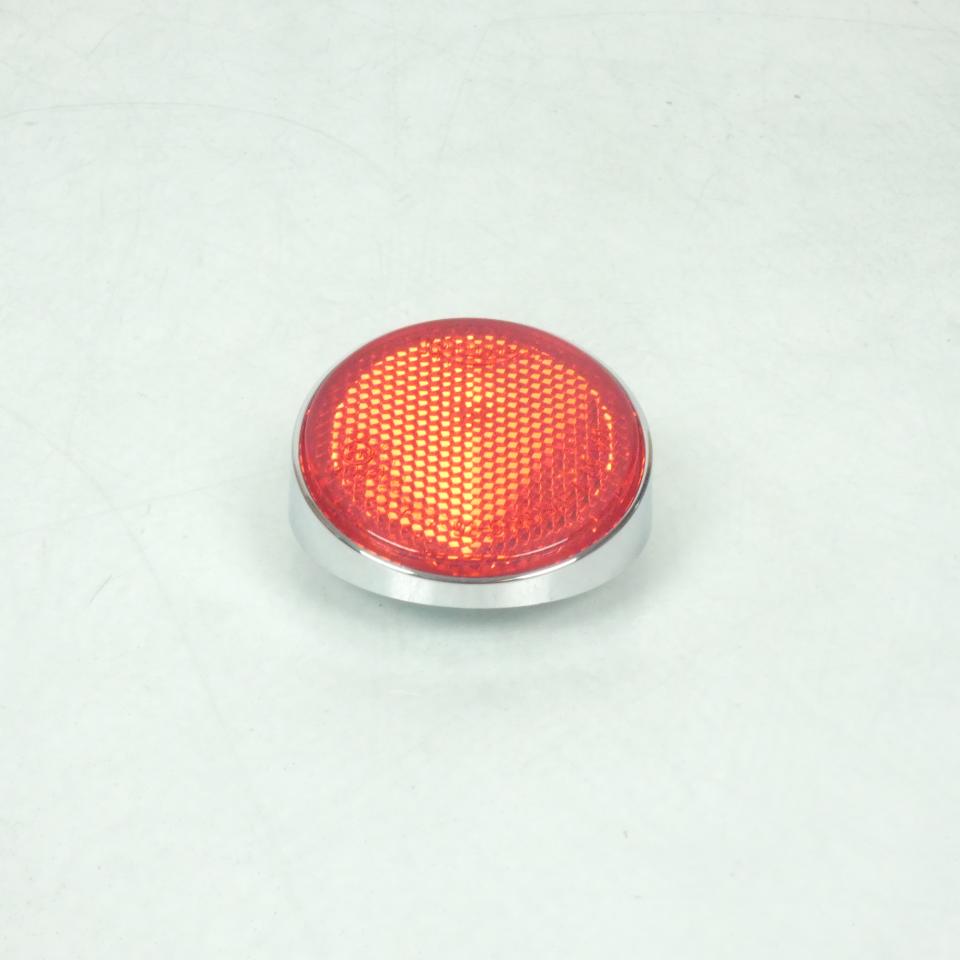 Catadioptre Ø57mm pour moto Triumph 900 Bonneville T100 T2700444 Rouge 92-5133