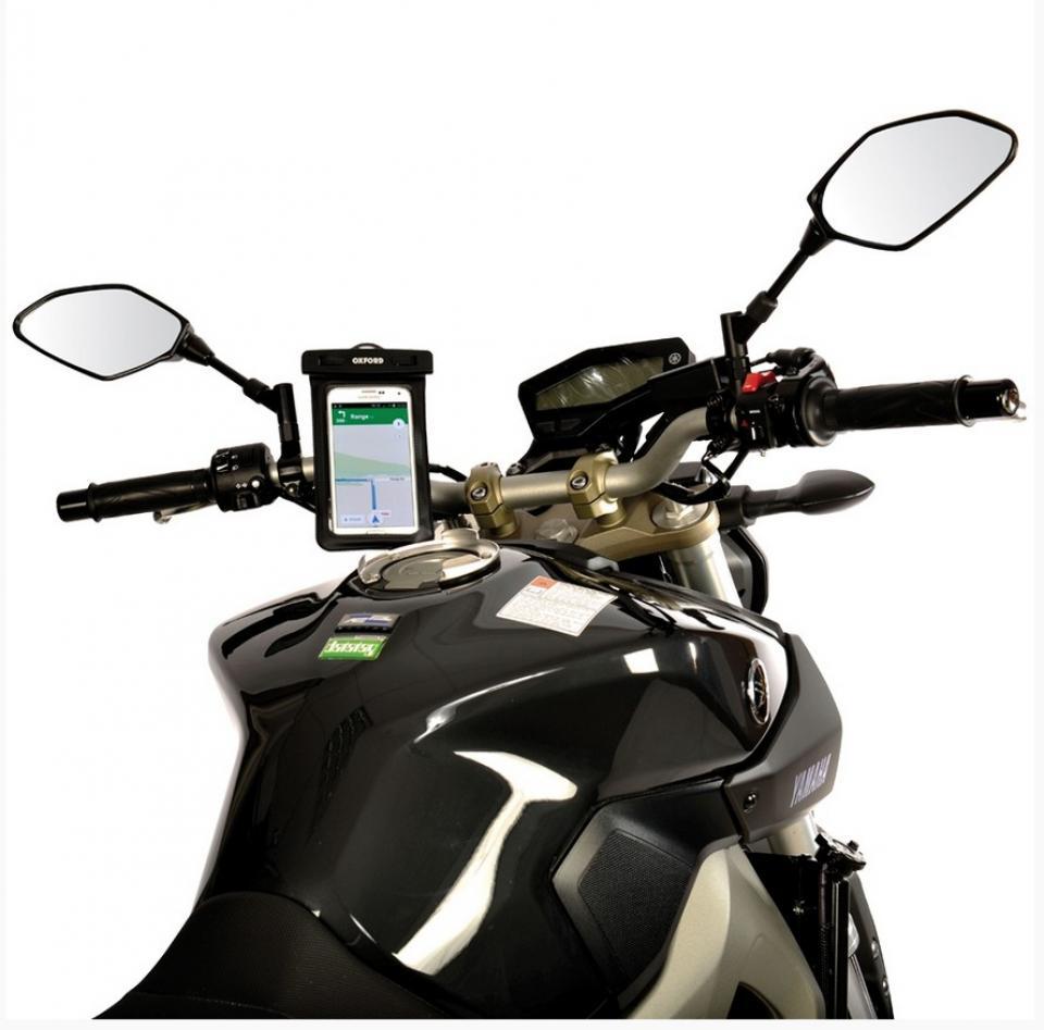 Sacoche de guidon étanche smartphone téléphone mobile portable pour moto scooter vélo