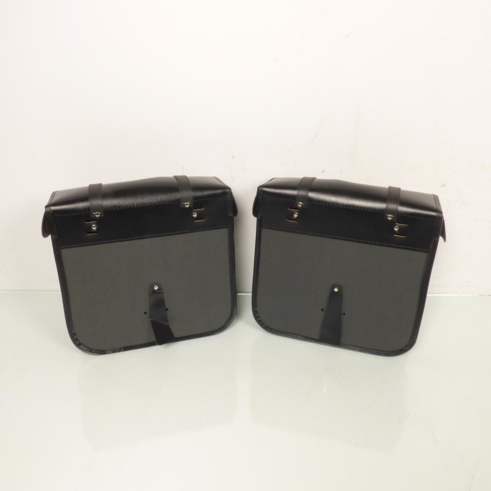 Sacoche de porte bagage rigide SPORT FABRIC R40 vintage pour mobylette cyclomoteur
