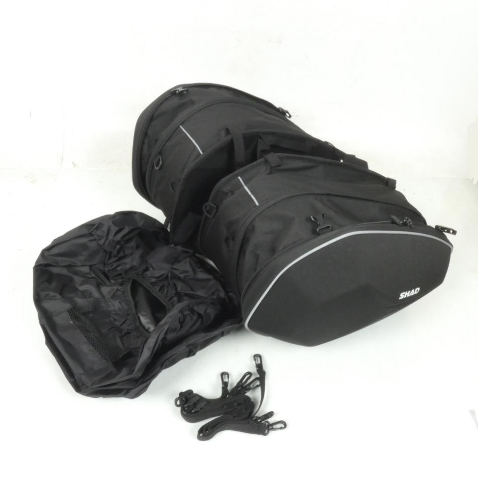 Paire Sacoche valises latérales extensibles Shad pour deux roues X0SE482 E48