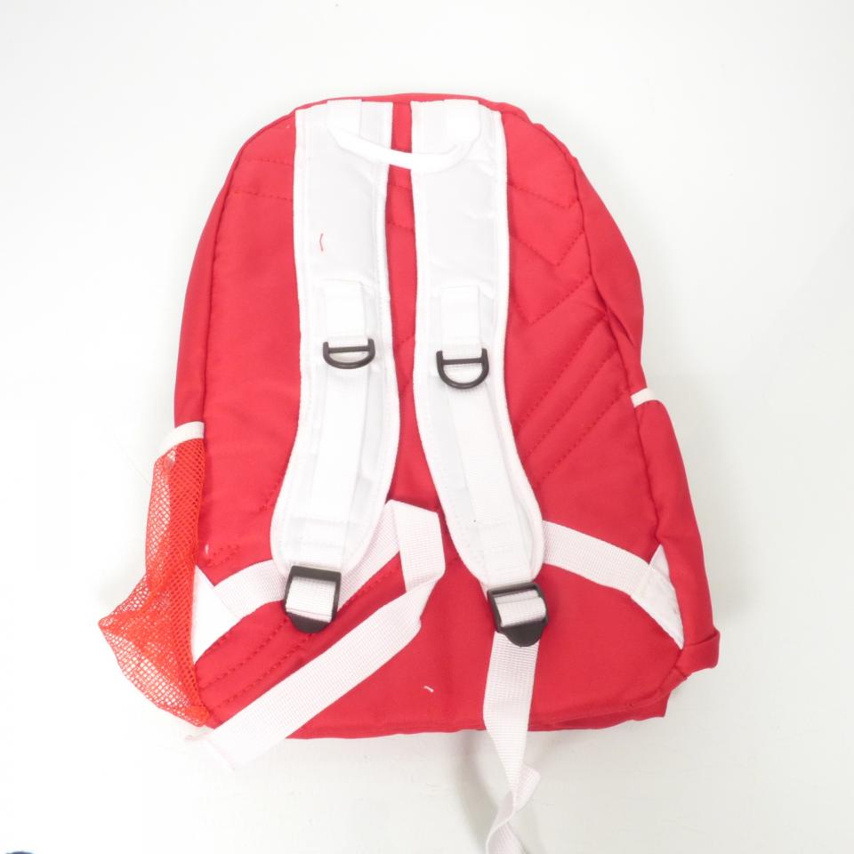Sac à dos souple rouge et blanc UFO pour moto Neuf
