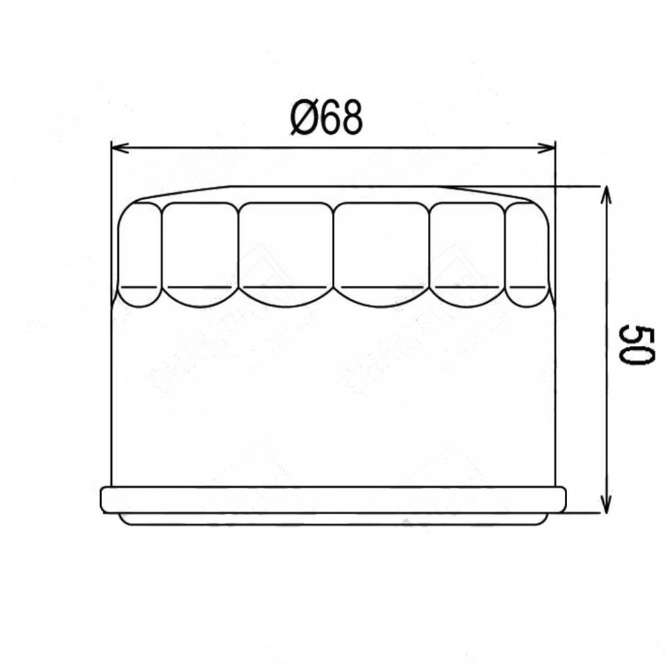 Kit entretien révision One pour scooter Yamaha 500 Tmax 2001 à 2003 5GJ-17641-00