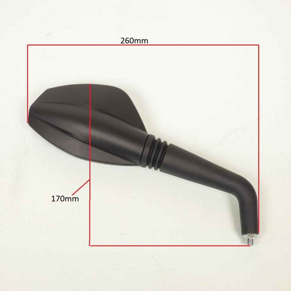 Rétroviseur droit M8 pas 125 inversé RMS pour moto KTM 640 Duke 1999 à 2007 Neuf