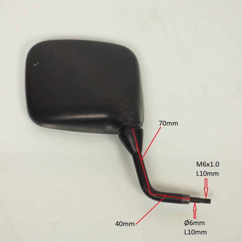 Rétroviseur droit origine pour moto Yamaha 600 XJ 1986 à 1991 36Y-26290 Occasion