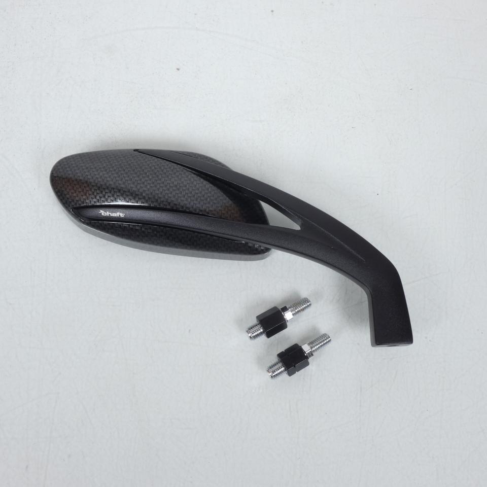 Rétroviseur droit MERCURY Carbone Noir Chaft pour moto IN416 Neuf