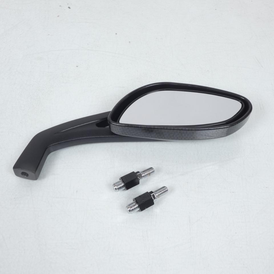 Rétroviseur droit MERCURY Carbone Noir Chaft pour moto IN416 Neuf