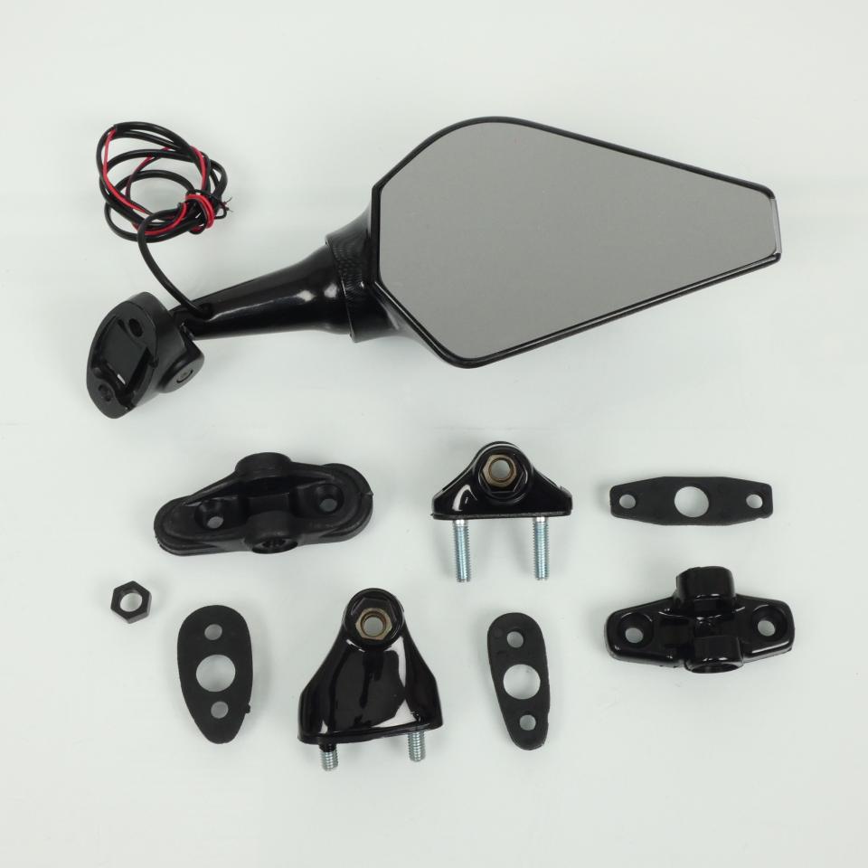 Rétroviseur droit de carénage tête fourche Far pour moto clignotant 6256DX Neuf