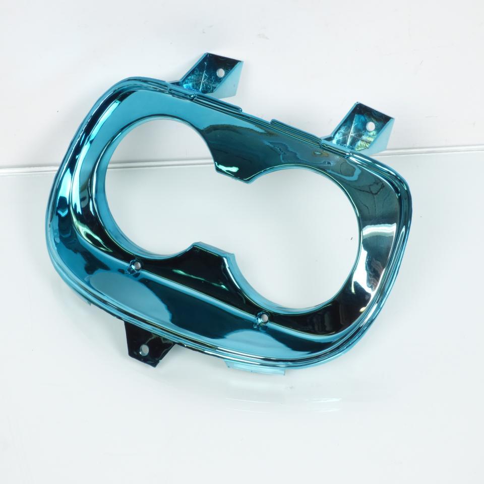 Entourage optique avant bleu brillant pour scooter MBK 50 Spirit 1990 à 2003