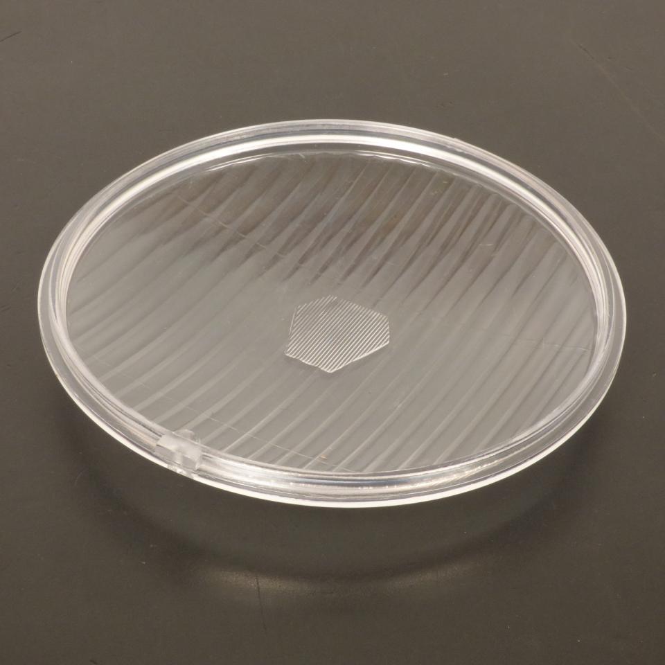 Cabochon vitre d optique avant en plastique Ø127mm transparent pour moto Neuf