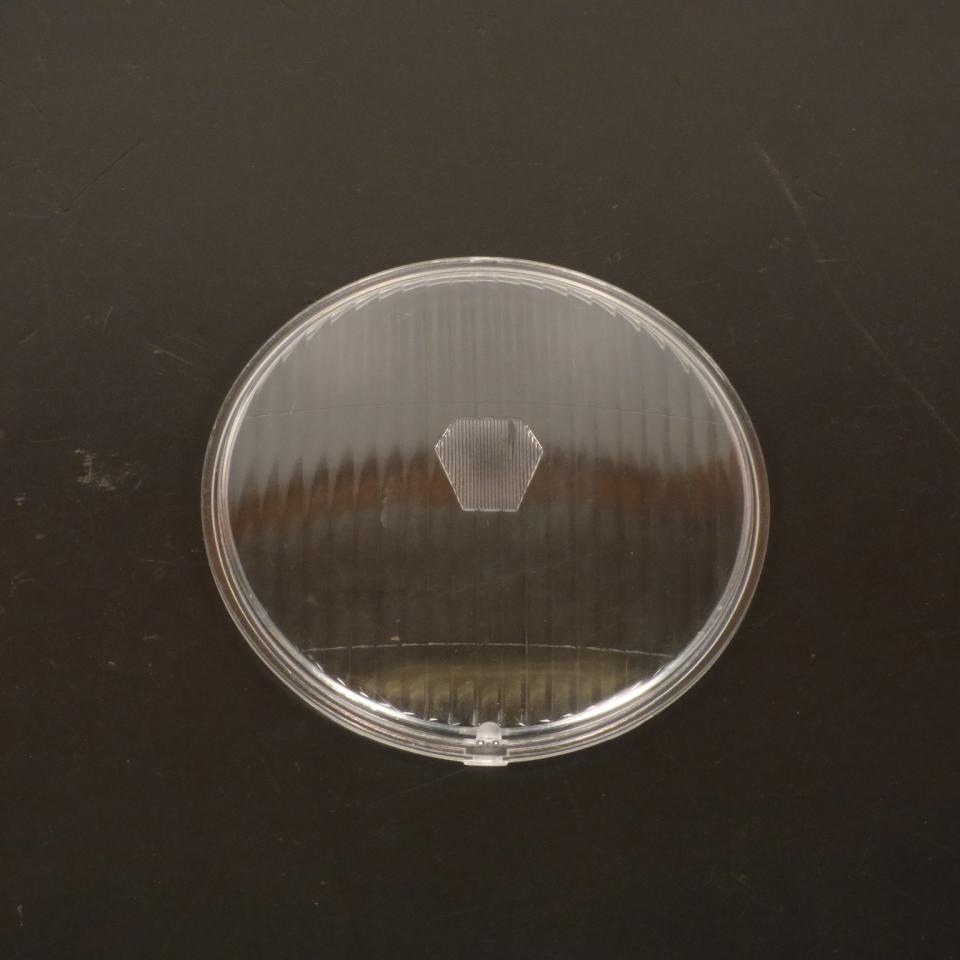Cabochon vitre d optique avant en plastique Ø127mm transparent pour moto Neuf