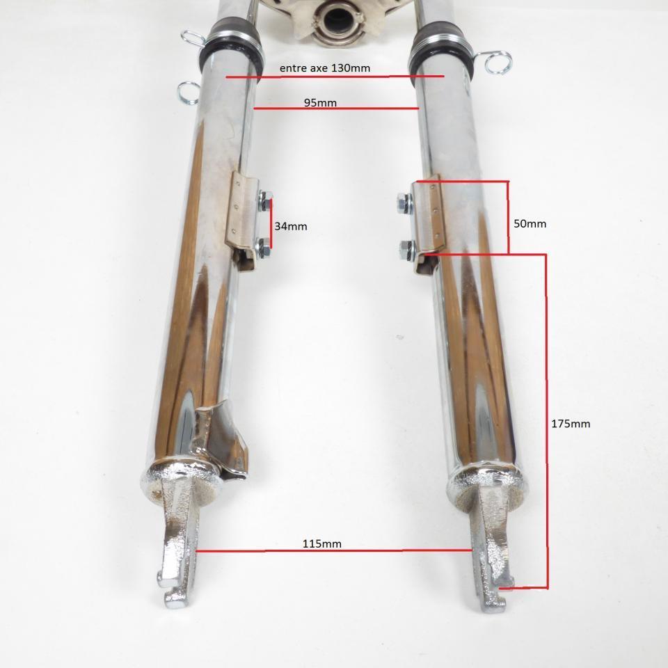 Fourche suspension pour mobylette Peugeot 50 103 SP Ø26mm Neuf