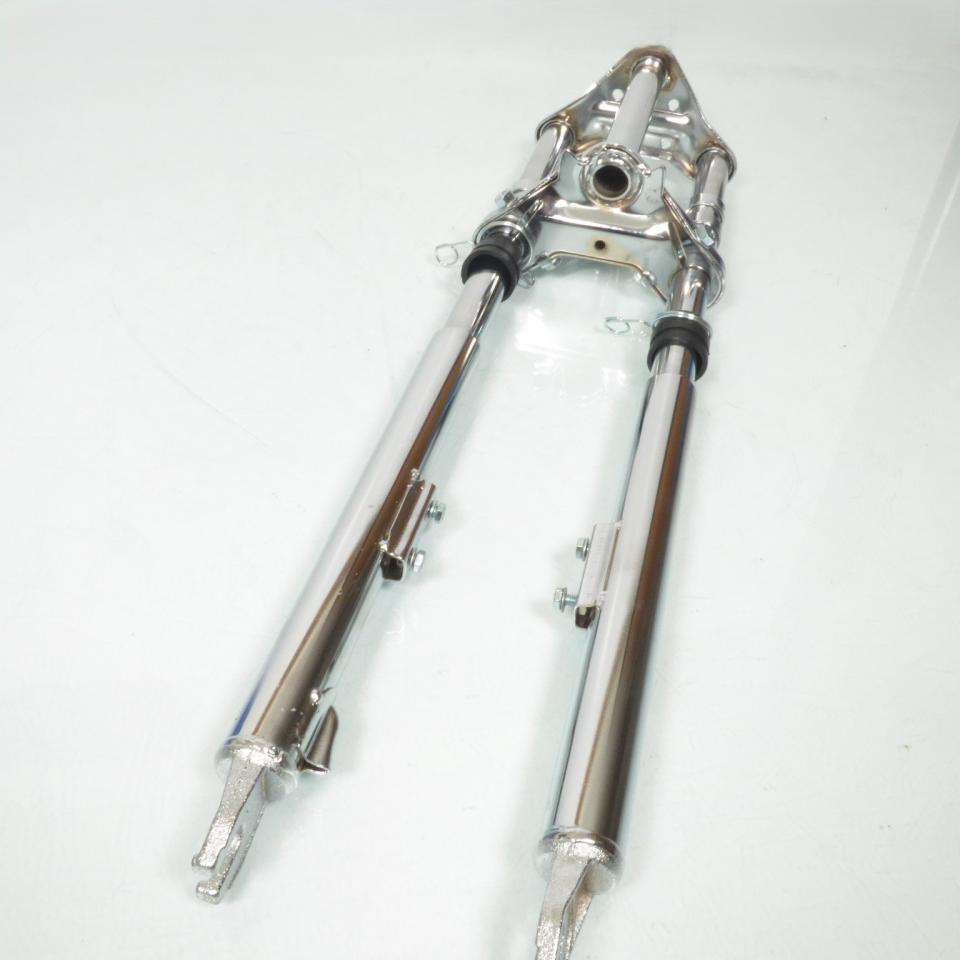 Fourche chromé et grise pour mobylette Peugeot 103 SP Ø26mm Neuf