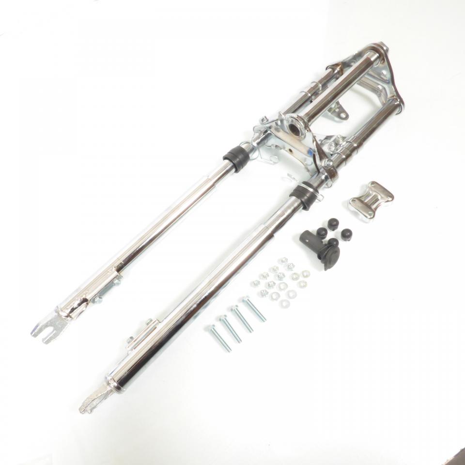 Fourche grise pour mobylette Peugeot 103 SP Ø26mm cyclomoteur cyclo mob