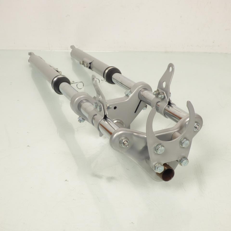 Fourche grise suspension avant pour mobylette Peugeot 103 SP Ø26mm Neuf