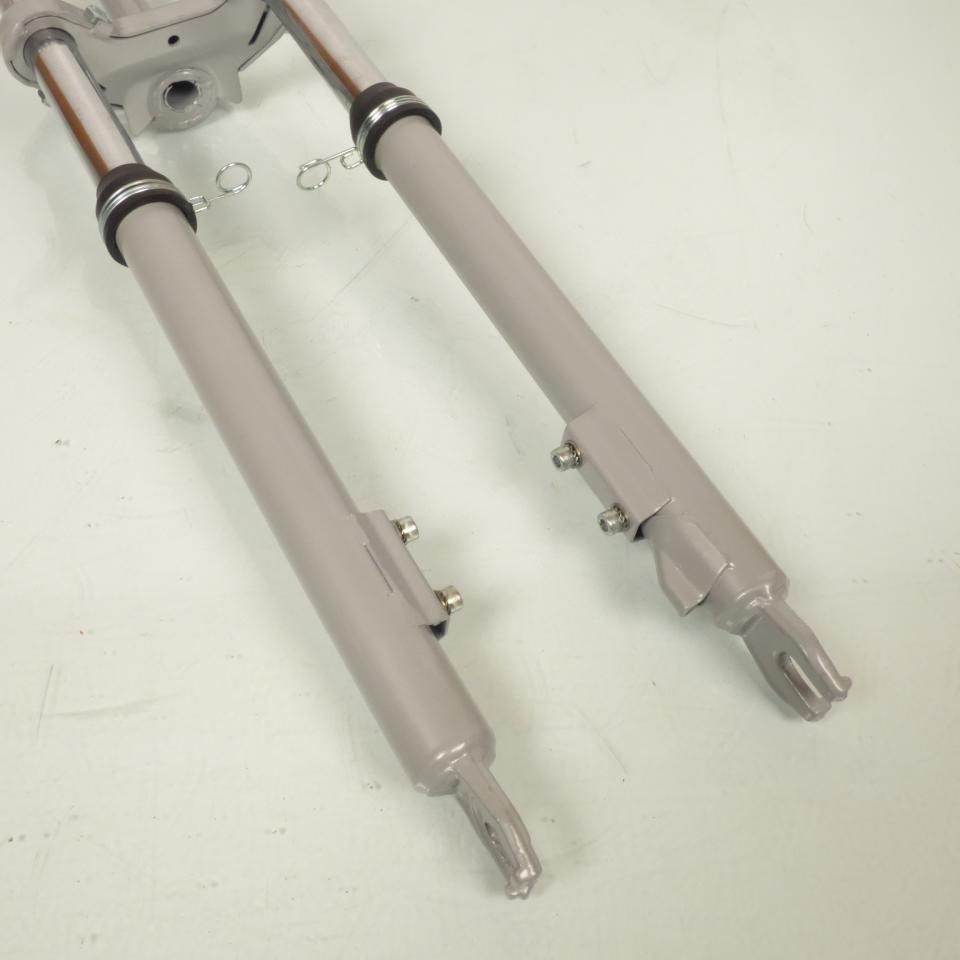 Fourche suspension avant grise pour mobylette Peugeot 103 SP Ø26 fixation basse