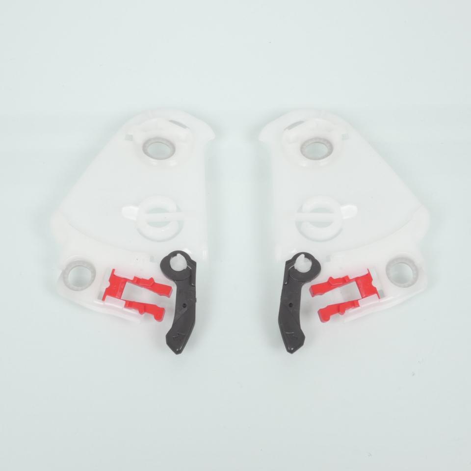 Paire de platine pivot fixation écran visière de casque intégral moto Araï SAL-3