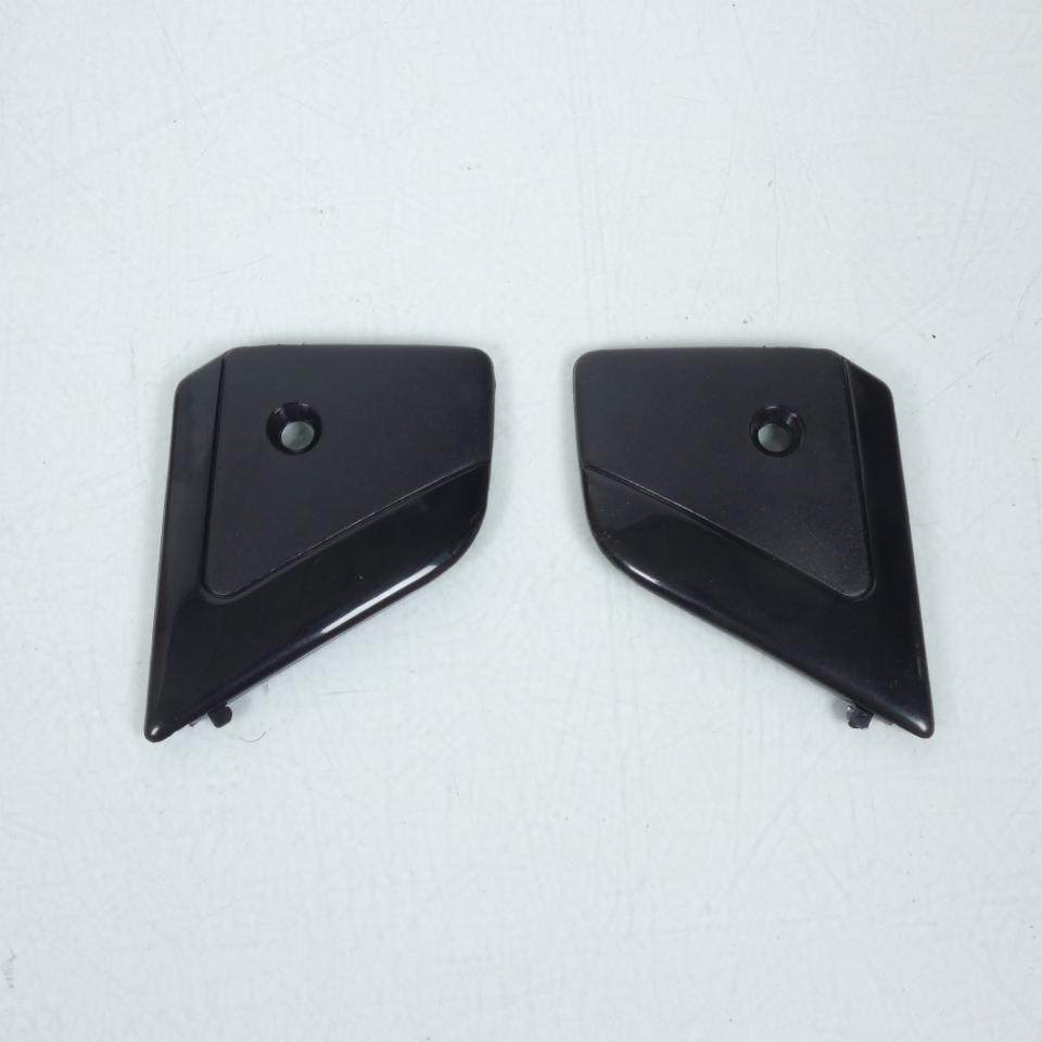 Paire de plaque fixation Noir visière casque Kiwi K21 pour deux roues Neuf