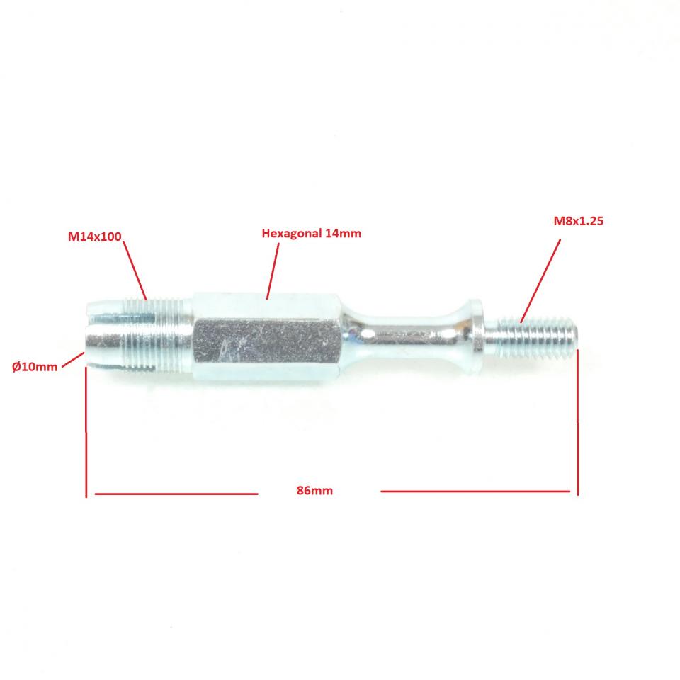 Adaptateur rétroviseur M8x1.25 M14x100 pour scooter Piaggio 80 Vespa PX 622391