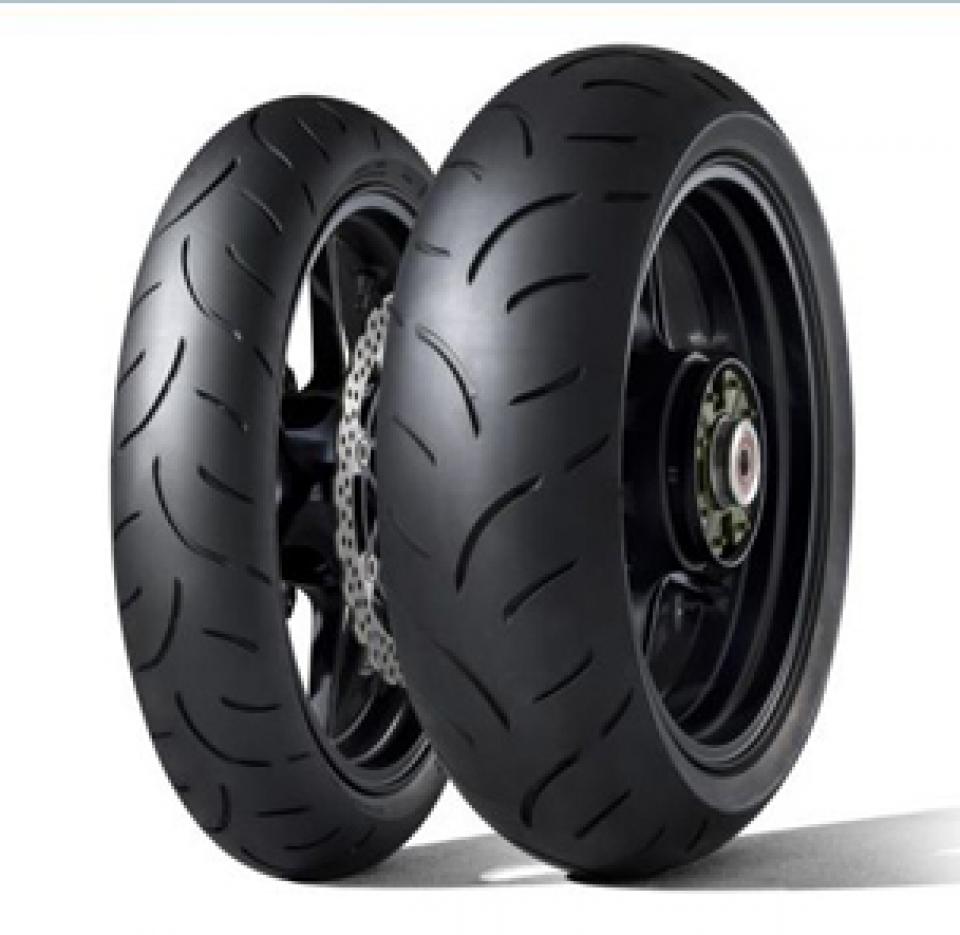 Pneu 190-55-17 Dunlop pour Moto MV Agusta 990 BRUTALE RX 2010 à 2012 AR Neuf