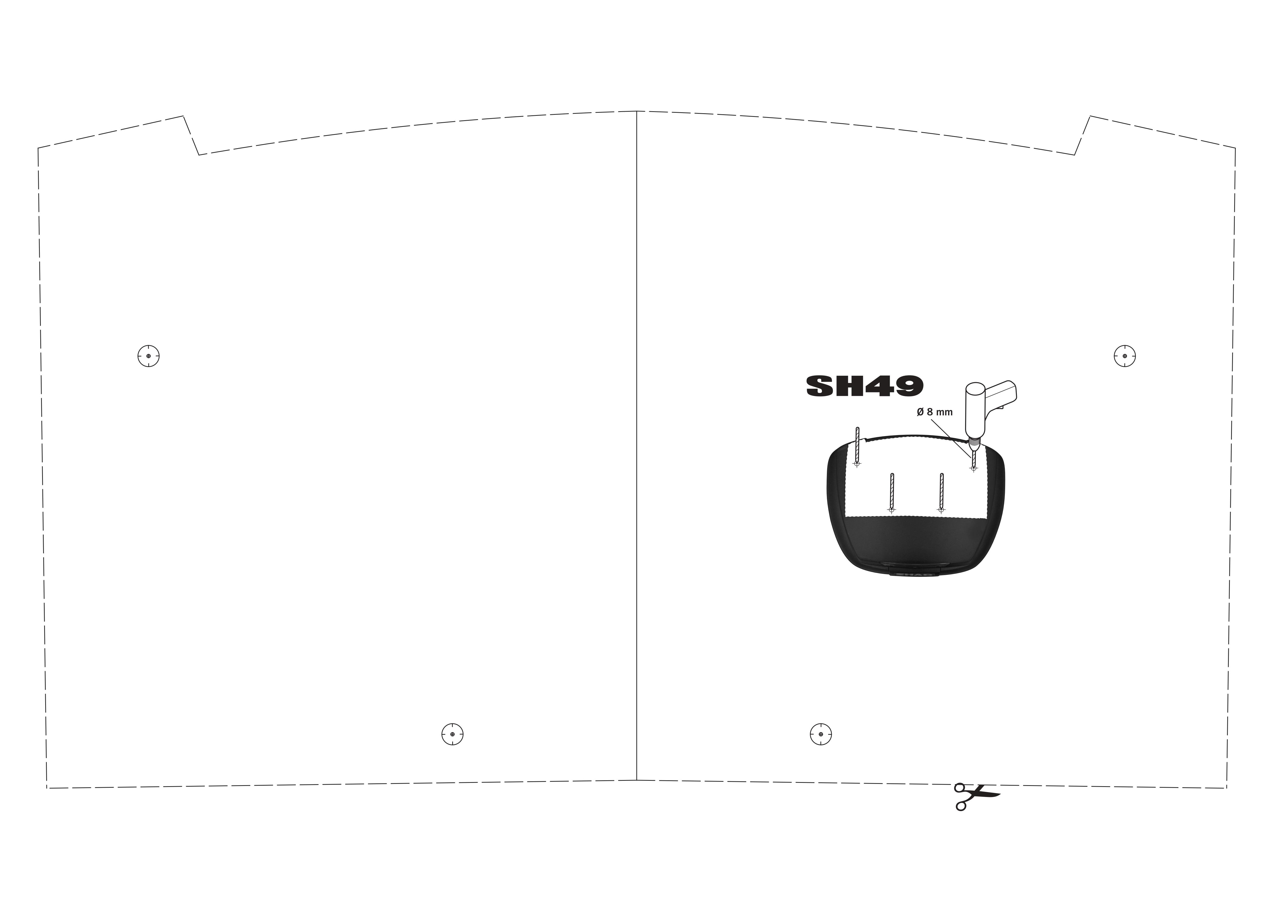 Porte bagage Shad pour Auto D0PS00 Neuf