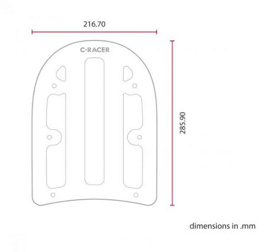 Porte bagage C-RACER pour pour Auto Neuf