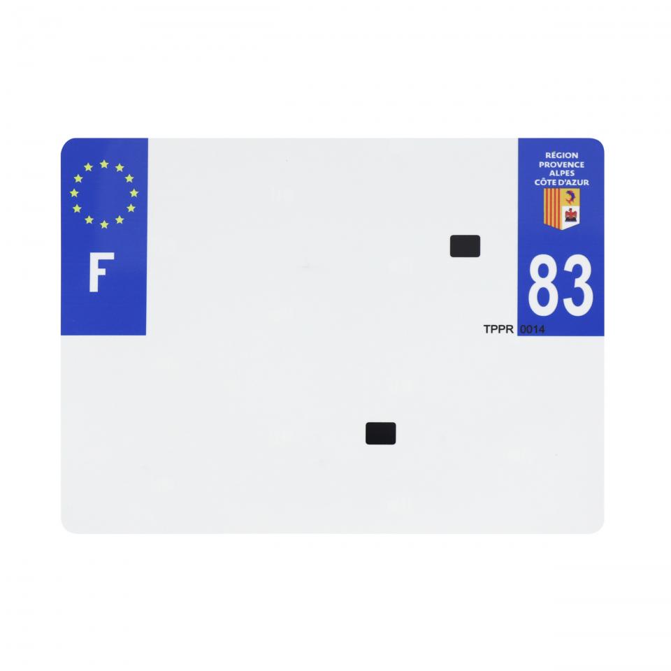 Support de plaque d immatriculation TOP PLAQ pour Auto Neuf