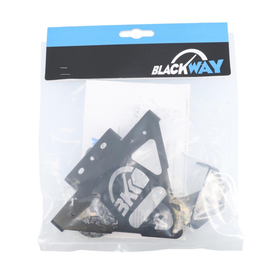 Support de plaque d immatriculation BLACKWAY pour Auto Neuf