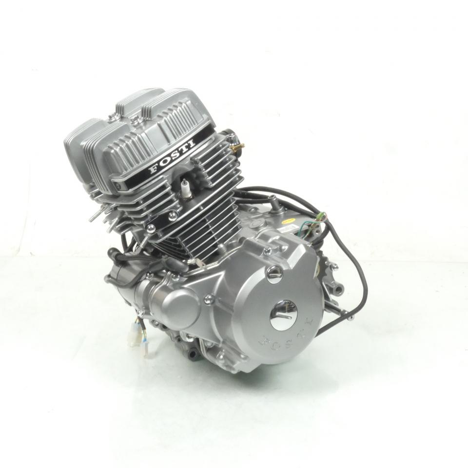 Bloc moteur Bicylindre origine pour moto Fosti 125 ZN125-6 4T GC5023 Neuf
