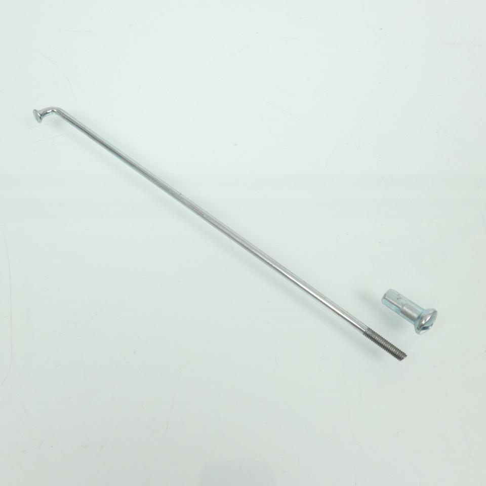 Rayon de jante acier L160mm Ø3mm angle 100° avec écrou pour moto à l'unité Neuf