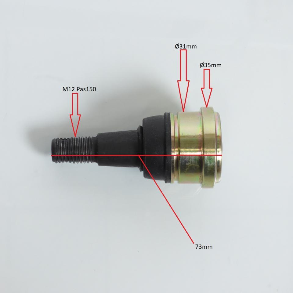 Rotule triangle avant supérieur ou inférieur pour Quad Polaris 500 Predator 2003-2006