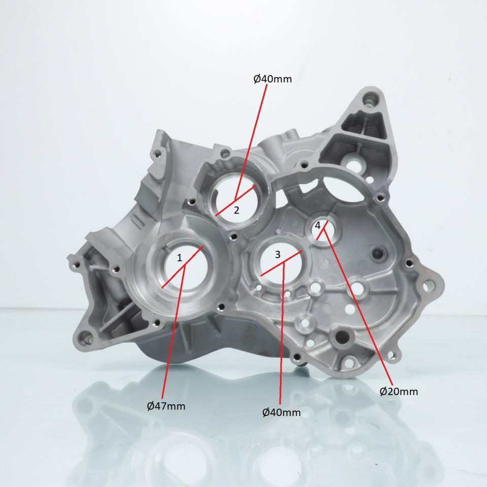 Carter moteur droit pour moto CPI 50 SM 3304738 / JX-30-02 Neuf