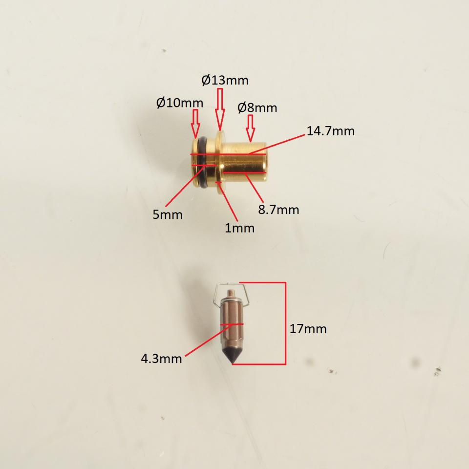 Kit réparation de carburateur Mikuni pour moto Blast CAB-S8 Neuf