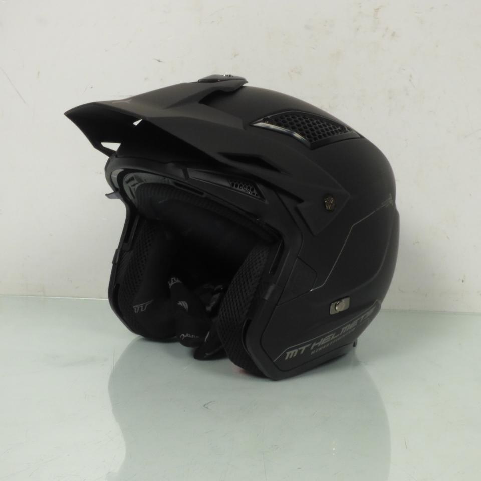 Casque moto cross avec mentonnière amovible MT Helmets Streetfighter SV Taille XS 53-54cm pour moto street