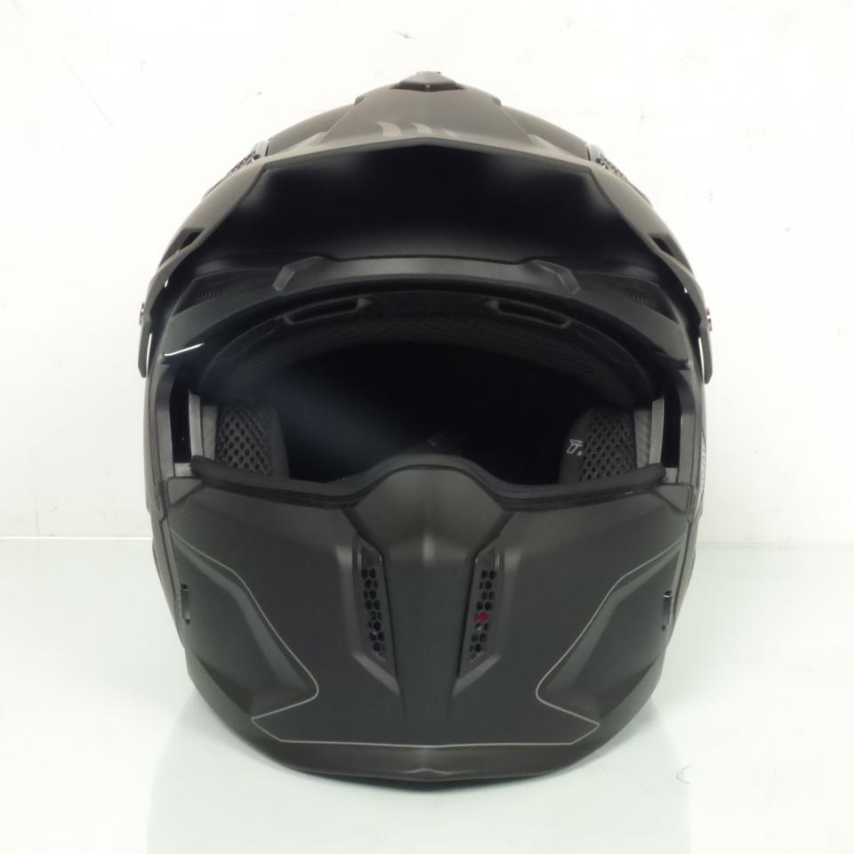 Casque moto cross avec mentonnière amovible MT Helmets Streetfighter SV Taille XS 53-54cm pour moto street