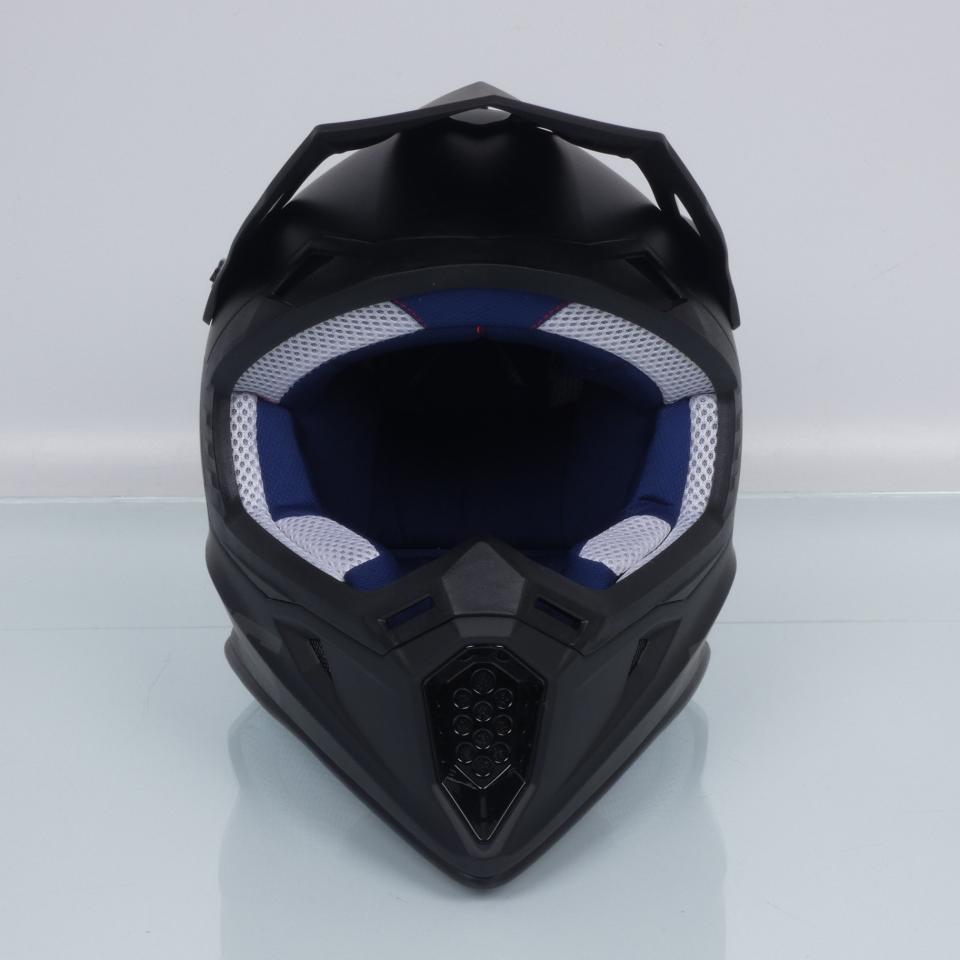 Casque pour moto cross Swaps Blur S818 noir mat taille S 55-56cm supermotard Neuf