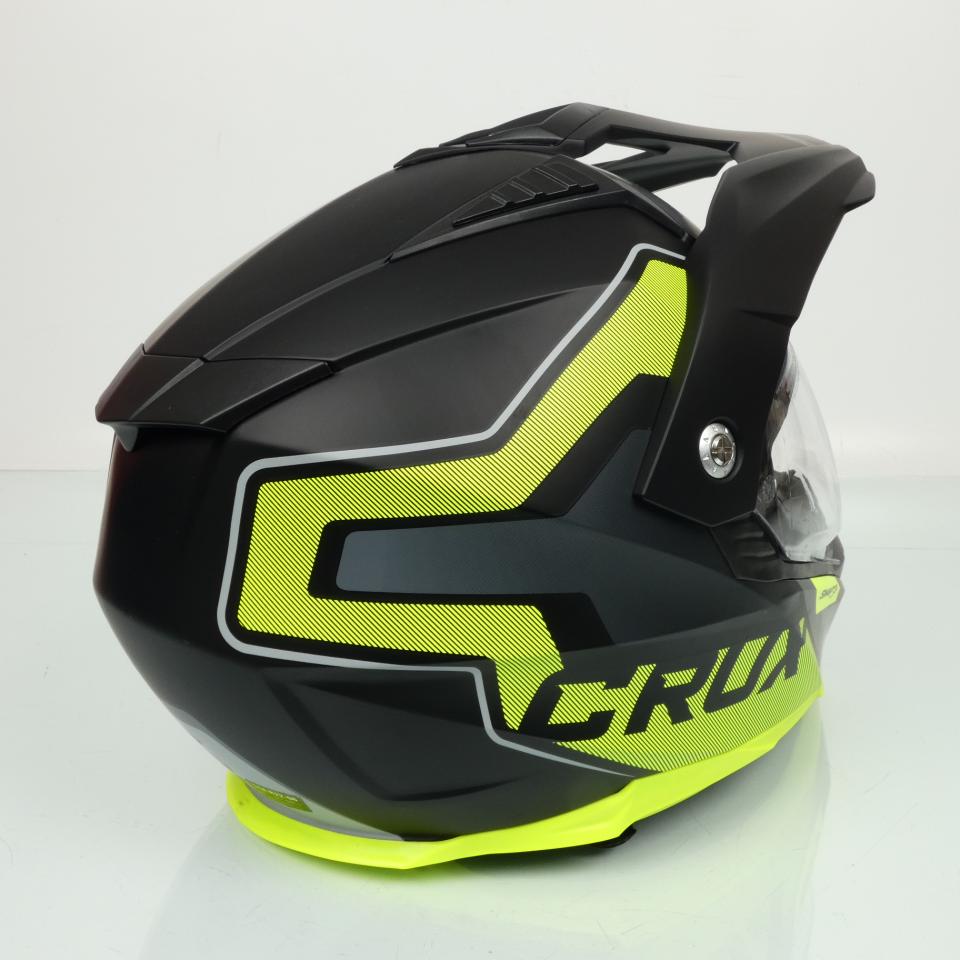 Casque Swaps Enduro S789 Crux noir jaune Taille M 57-58cm pour moto Neuf destock