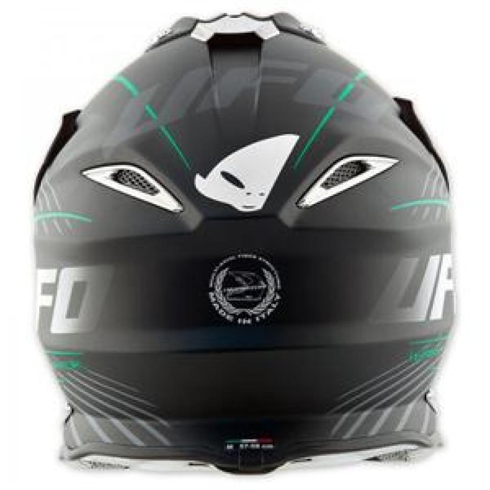 Casque enduro cross tout terrain vert UFO taille XL pour Homme Femme UFO0107K-004 Neuf