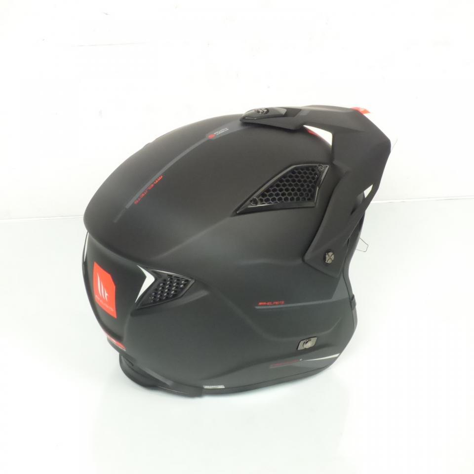 Casque taille XL pour moto trial mentonnière amovible MT Streetfighter 61-62cm